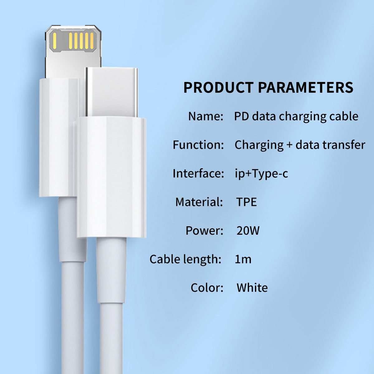 NEXOS iPhone cable, Lightning Fast Charging | 6 Months Warranty | 1 M, 2M, 3M.