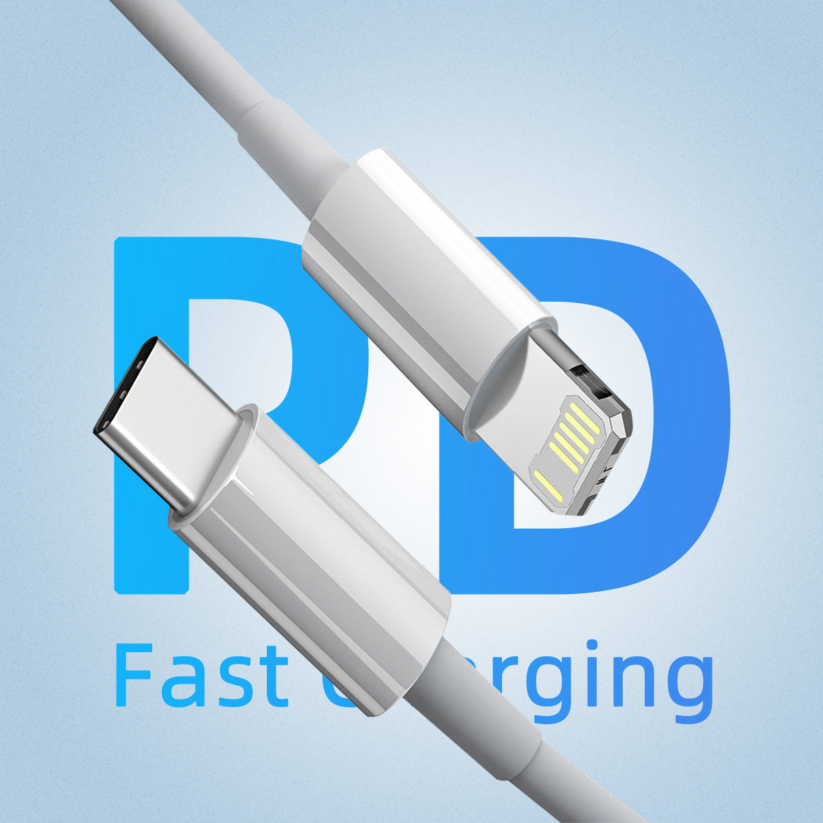 NEXOS iPhone cable, Lightning Fast Charging | 6 Months Warranty | 1 M, 2M, 3M.