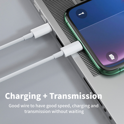 NEXOS iPhone cable, Lightning Fast Charging | 6 Months Warranty  | 1 M, 2M, 3M.